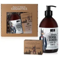 Set vegan pentru bărbați DOBERMAN gel + săpun - 73008819 - 5