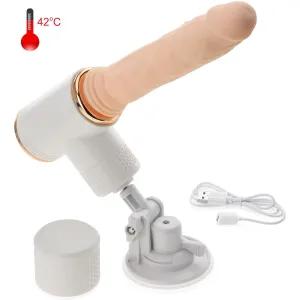 VIBRATOR POZITIV SUPER MODERN SUPER MODERN ÎNCĂLZIT LA 42°C CU PENDUL PUTERNIC - 74477373