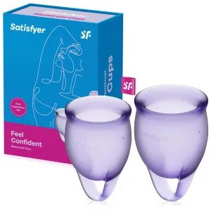 Satisfyer feel confident - set de cupe menstruale 2 buc. - 70618803