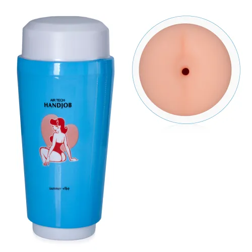 Masturbator vagin artificial realist anus într-un tub - 76121652