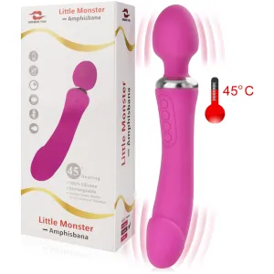 VIBRATOR DUBLU CU FUNCȚIE DE ÎNCĂLZIRE 45° C HOT MASTURBATOR – 73213361