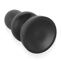 Buton anal negru vibrant cu telecomandă, 10 moduri de vibrație - 70275535 - 7
