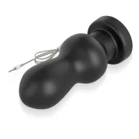 Buton anal negru vibrant cu telecomandă, 10 moduri de vibrație - 70275535 - 8