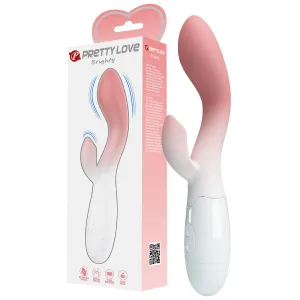 Vibrator din silicon moale cu stimulator pentru clitoris - 70124072