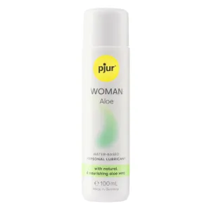 Lubrifiant pe bază de apă Pjur Woman Aloe cu adaos de aloe 100 ml - 73465877