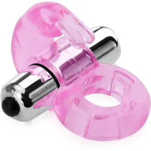 INEL DE ERECȚIE DIN GEL CU IEPURAȘ PENTRU CLITORIS - INEL VIBRATOR PENTRU PENIS - 79319456 