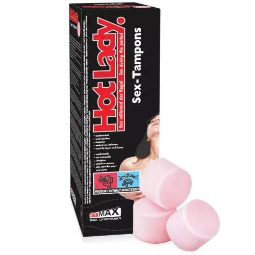 Tampoane burete pentru utilizare în timpul sexului HOT LADY 8 buc. - 79664197