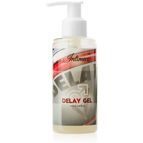 INTIMECO „DELAY GEL” 150ml – GEL LUBRIFIANT AMORŢITOR PENTRU PENIS  – INT 1023