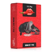 Set de luxo BDSM EROSPACE WILD PLAY C8 7 produse - 75390158 - 2