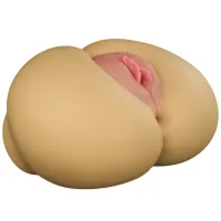 Vagin și anus artificial realist de culoarea pielii cu chiloți Streetgirl - 76568736 - 5