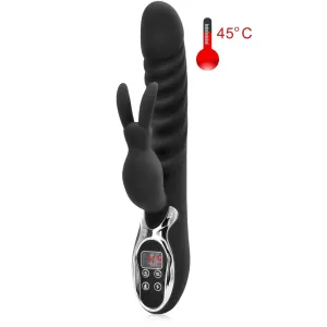 VIBRATOR CU ÎNCĂLZIRE LA 45°C DE SILICON CU IEPURAȘ – 77763000