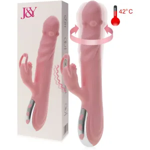 VIBRATOR ROTATIV ÎNCĂLZIT LA 42°C PENTRU STIMULAREA PUNCTULUI G ȘI A PUNCTULUI DE VESTIRE - 74071544