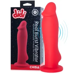 Vibrator flexibil realist cu proeminență 9 funcții 18 cm - 78328195