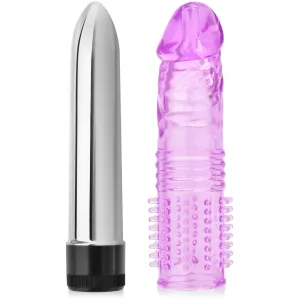 VIBRATOR CLASIC DIN MANSON DIN JELLY 2 în 1 – 74702332