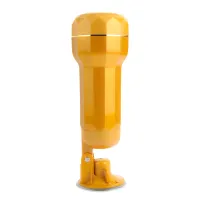 Vagină artificială realistă Carina cu ventuză reglabilă și vibrații - 79767946 - 6