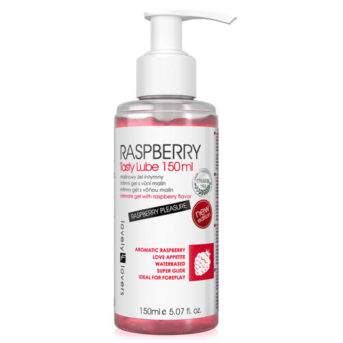 LOVELY LOVERS RASPBERRY - GEL HIDRATANT CU AROMĂ DE ZMEURĂ PENTRU SEX ȘI MASAJ 150 ml - 71873948