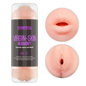 Vagin artificial realist bilateral în tub gură + vagin - 70309220