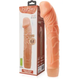 PENIS UȘOR ÎNDOIT VIBRATOR – PLĂCERE GEMÂNDĂ - LBB 001009