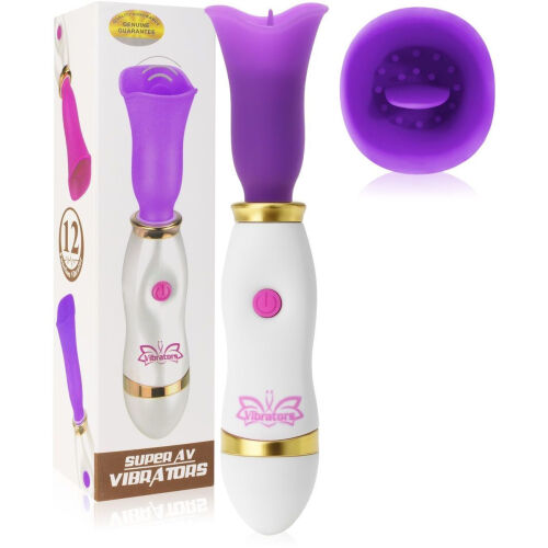 MASTURBATOR CLITORIDIAN DISCRET ASPIRAȚIE CU LIMBĂ VIBRATOR LALEA - 79822237