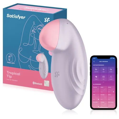 Satisfyer masajer pentru clitoris controlat prin aplicație - 76663059