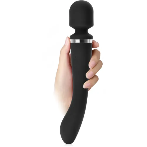 VIBRATOR CU DOUĂ CAPETE + SEX MASEUR EROTIC - 20 FUNCȚII - 71347979