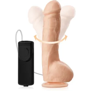 VIBRATOR ROTATIV PE VENTUZĂ VIBRATOR REALIST CU TELECOMANDĂ  - 74720431