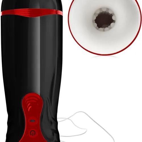 MASTURBATOR DE ASPIRAȚIE CU VIBRAȚII - SEX MASAJ PENTRU PENIS - 76208544