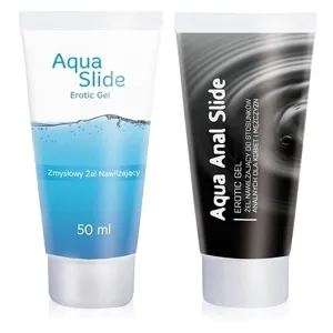 Set de lubrifianți Aqua Slide + Aqua Anal Slide 2 x 50 ml - 77116161