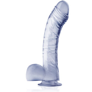 PENIS DIN GEL DILDO MOALE TRANSPARENT DSR 0523771