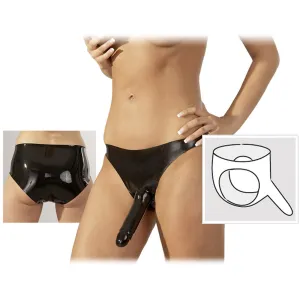 STRAP-ON DIN LATEX, PENIS PE CHILOȚI PENTRU EA SAU EL - 78285995