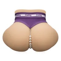 Păpușă sexuală realistă cu vibrații vagin artificial anus și penis 11 cm - 72526915 - 4