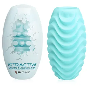 Masturbator masculin discret tip ou, vagin artificial, verde - 74736502