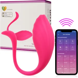 OU VIBRATOR DE STIMULARE CONTROLAT PRIN APLICAȚIE INTELIGENTĂ PE TELEFON - 78561933