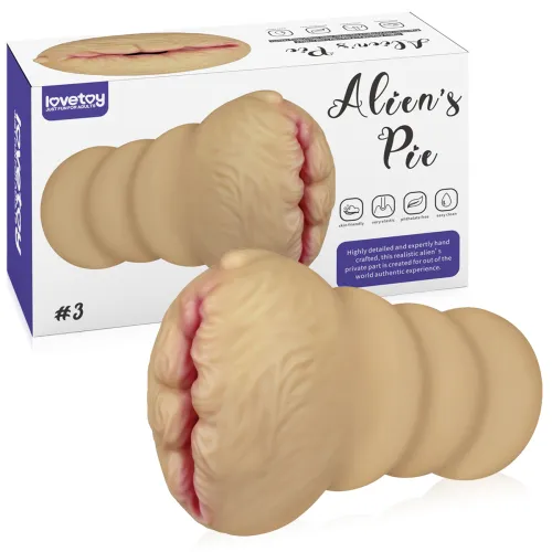 Alien's Pie vagin artificial masculin de culoare pielii - 74821557