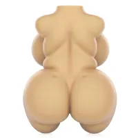 Realist masturbator masculin de culoare pielii mini păpușă sexuală cu bust mare - 73189893 - 4