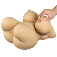 Realist masturbator masculin de culoare pielii mini păpușă sexuală cu bust mare - 73189893 - 3