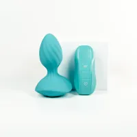 Dop anal dublu cu telecomandă wireless 100 de moduri - 70143822 - 2