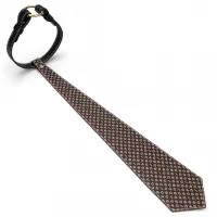 Rebellion stilat cravată reglabilă din piele ecologică cu model BDSM - 74869705 - 5