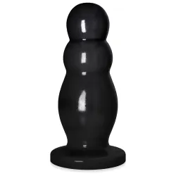 Dop anale din gel gros, negru, diametru maxim 6 cm - 79857366