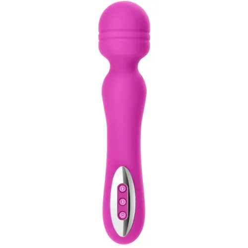 VIBRATOR IMPERMEABIL, MASEUR EROTIC PUTERNIC, 12 FUNCȚII SEXUALE DE VIBRAȚIE ȘI PULSAȚII - 70085933