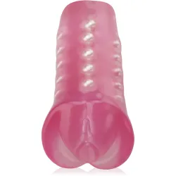 VAGIN ARTIFICIAL DIN GEL, TUNELUL ÎNCÂNTĂRII CU BILE DE MASARE ÎN INTEIOR - 50858062