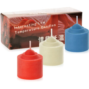 LUMÂNĂRI PARFUMATE PENTRU BDSM SM BONDING CANDLE SET DE 3 50°C - 79350412