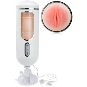 MASTURBATOR CU FUNCȚIE DE SUPT ȘI ORAL, PĂSĂRICA ROZ CARE MÂNGÂIE PENISUL, VAGIN ARTIFICIAL VIBRATOR ÎNTR-UN TUB - 72665078