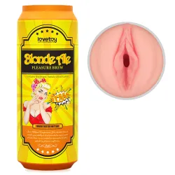 Vagină moale și realistă în cutie Blond Ale masturbator - 73561564