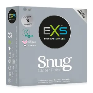 Prezervativ EXS SNUG CLOSER FIT mai strâns potrivire mai bună - 70501135