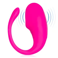 Ou vibratoare roz roz controlat prin aplicație 9 moduri - 75871882 - 2