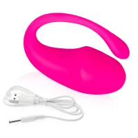 Ou vibratoare roz roz controlat prin aplicație 9 moduri - 75871882 - 5