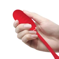 Ou roșu vibrante pentru stimularea vaginală 12 funcții - 78555290 - 4