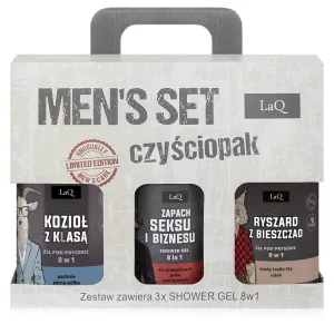 Set pentru bărbați adevărați - 3x gel de duș 500 ml - 77255027