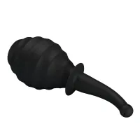 Irigator negru pere pentru clismă pentru sex anal 330 ml - 72303103 - 4